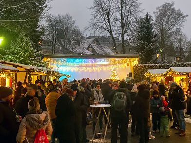 Willinger Wintermärchen im Kurgarten 