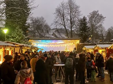 Willinger Wintermärchen im Kurgarten