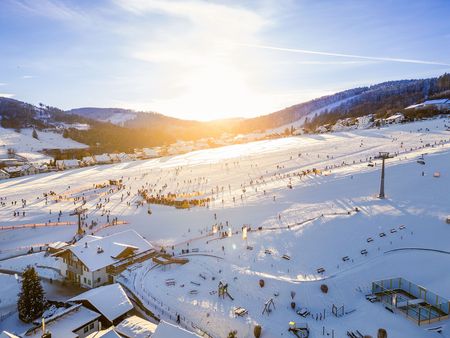 Skigebiet Ritzhagen Luftaufnahme