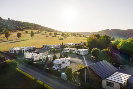 Wohnmobilpark Willingen Luftaufnahme