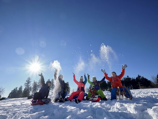 Schneeballschlacht am Ettelsberg 